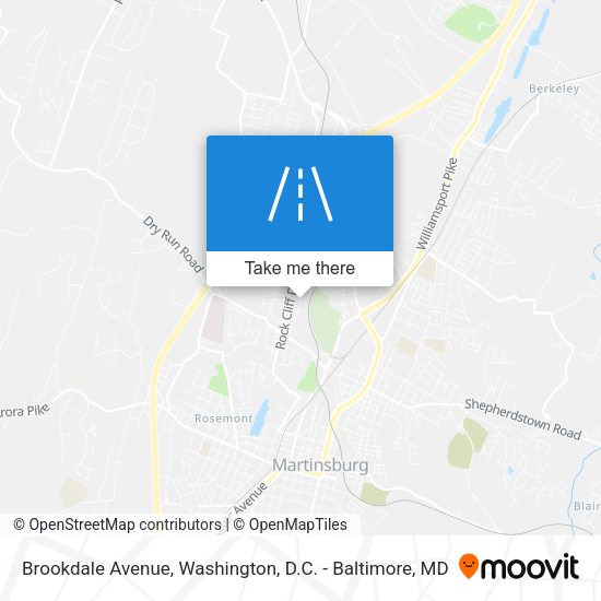 Brookdale Avenue map