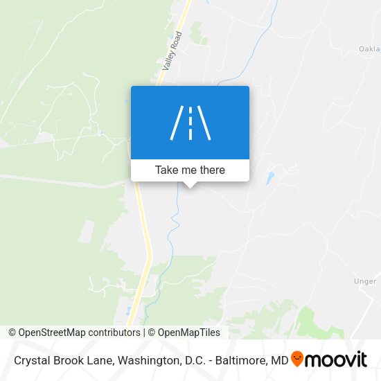 Mapa de Crystal Brook Lane