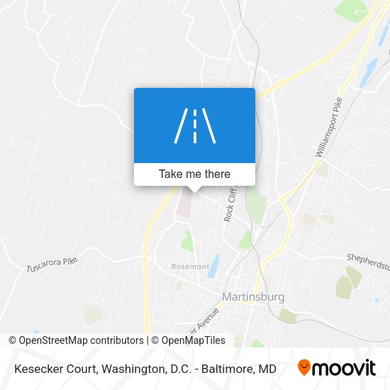 Kesecker Court map
