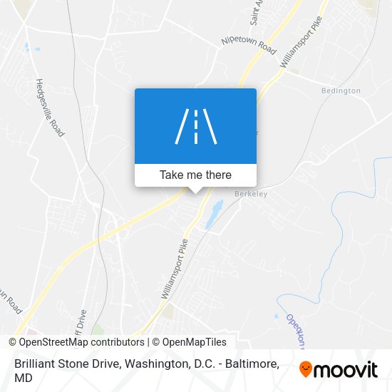 Brilliant Stone Drive map