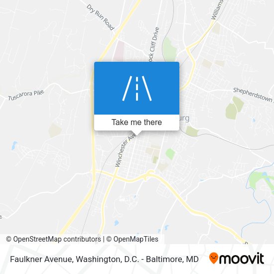 Faulkner Avenue map