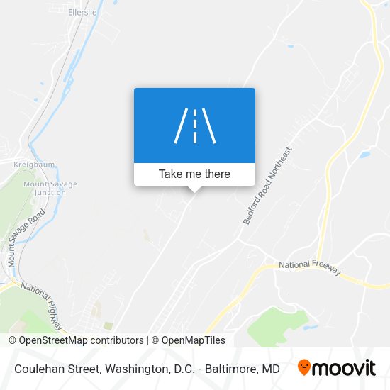 Coulehan Street map