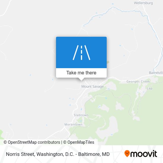 Norris Street map