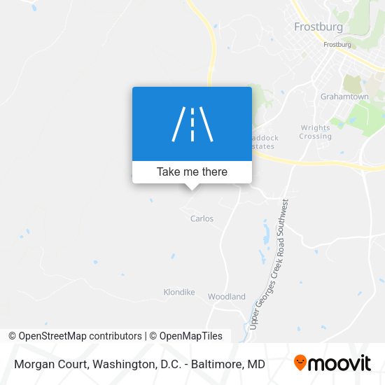 Morgan Court map