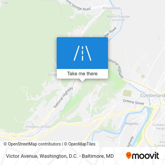 Mapa de Victor Avenue