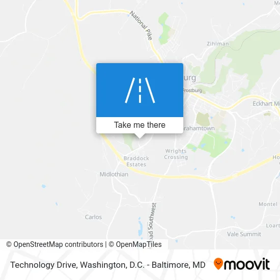 Technology Drive map