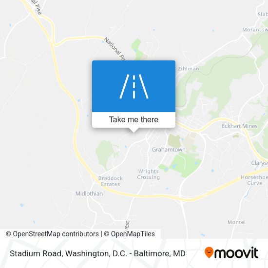 Mapa de Stadium Road