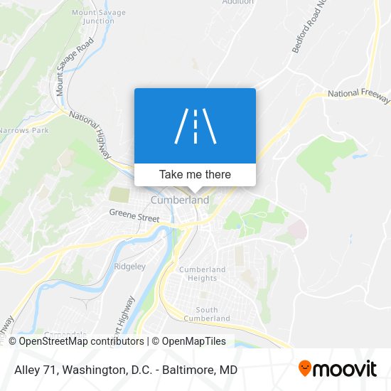 Mapa de Alley 71