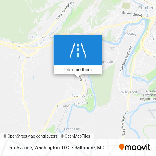 Mapa de Tern Avenue