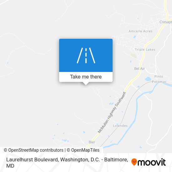Mapa de Laurelhurst Boulevard