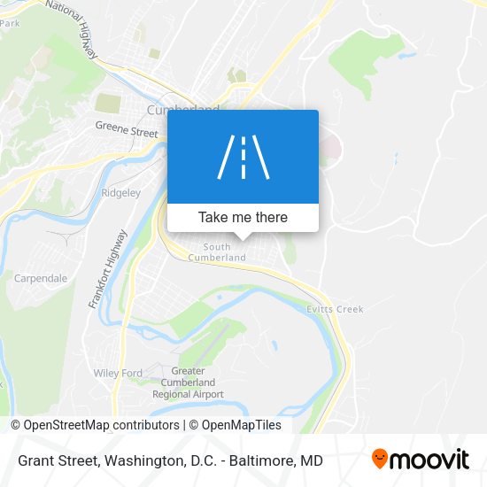 Grant Street map
