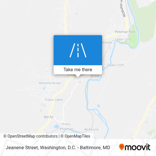 Mapa de Jeanene Street