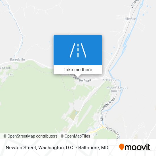 Mapa de Newton Street