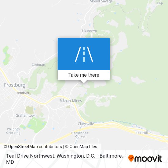 Mapa de Teal Drive Northwest