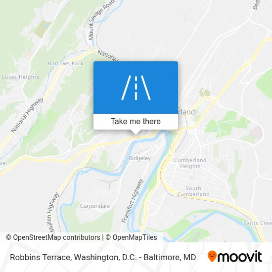 Robbins Terrace map