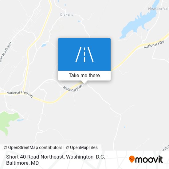Mapa de Short 40 Road Northeast