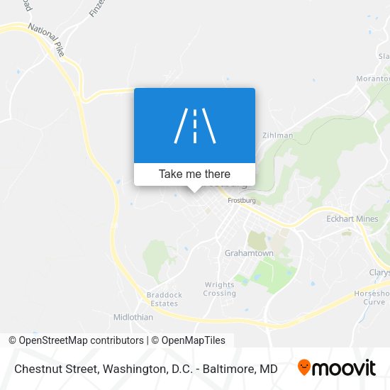 Mapa de Chestnut Street