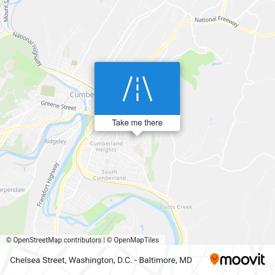 Chelsea Street map