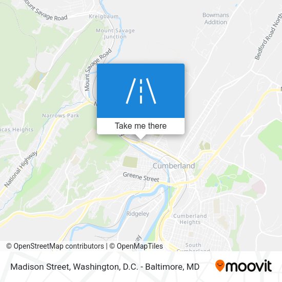 Madison Street map