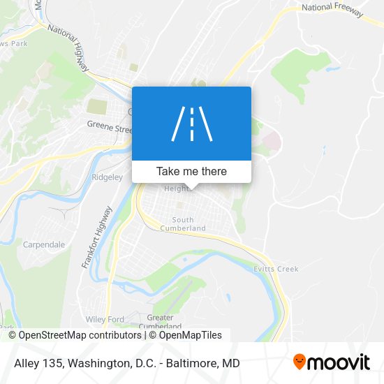 Alley 135 map