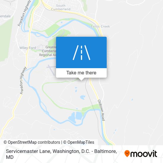 Servicemaster Lane map