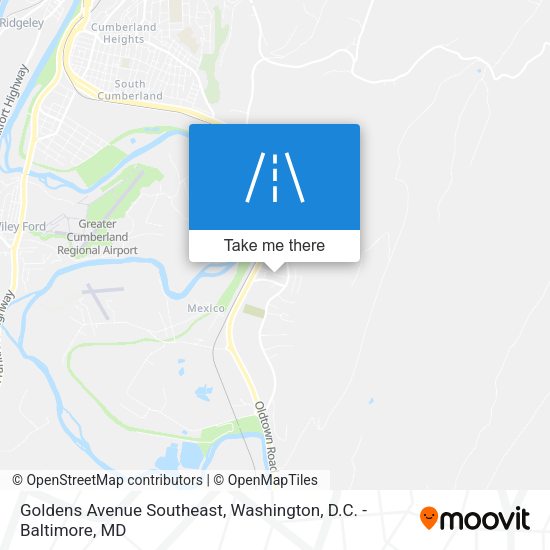 Mapa de Goldens Avenue Southeast