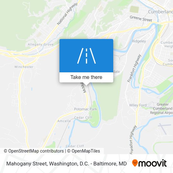 Mapa de Mahogany Street