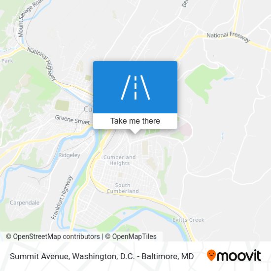 Mapa de Summit Avenue