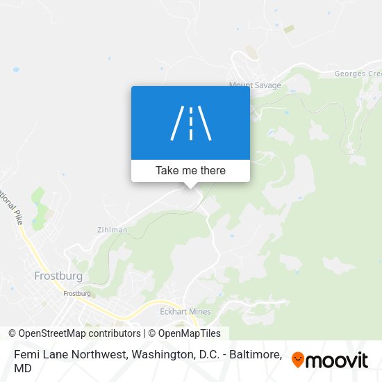 Mapa de Femi Lane Northwest
