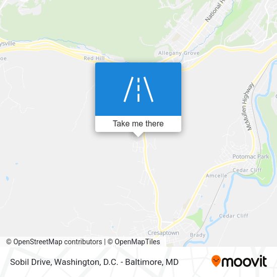 Mapa de Sobil Drive