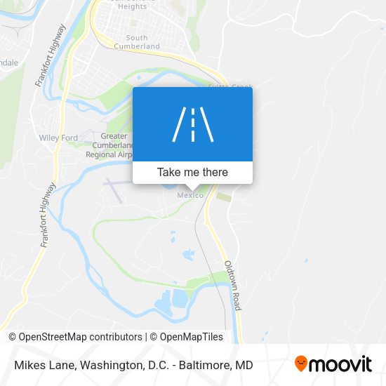 Mikes Lane map