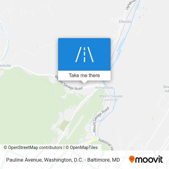 Mapa de Pauline Avenue