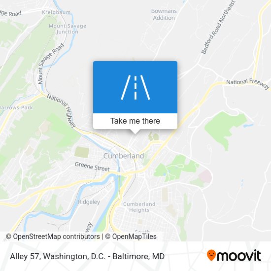 Alley 57 map