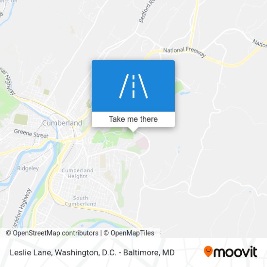 Mapa de Leslie Lane