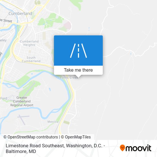 Mapa de Limestone Road Southeast