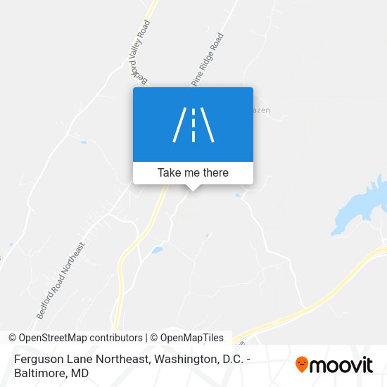 Mapa de Ferguson Lane Northeast