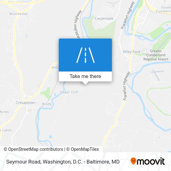 Mapa de Seymour Road
