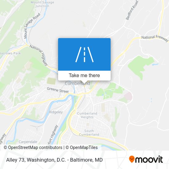 Alley 73 map