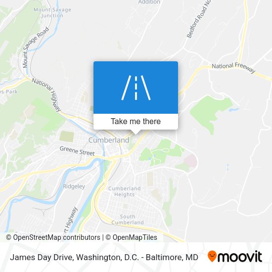 Mapa de James Day Drive