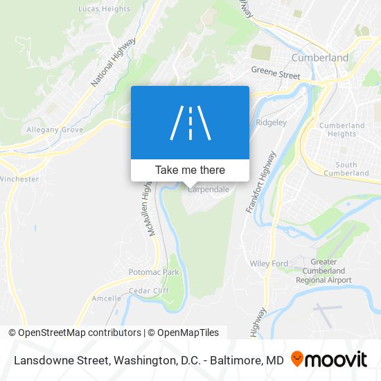 Mapa de Lansdowne Street