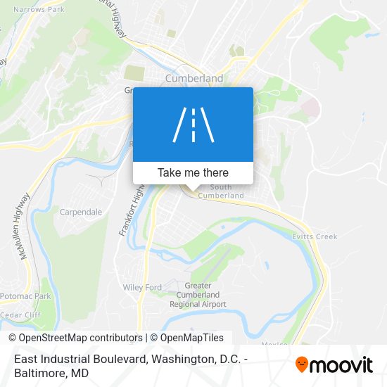 East Industrial Boulevard map