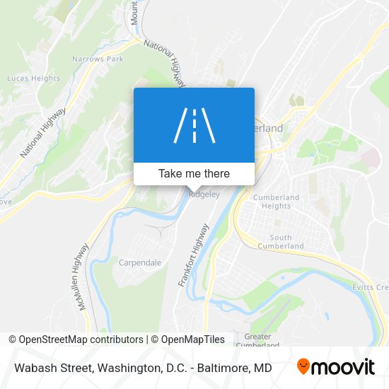 Wabash Street map
