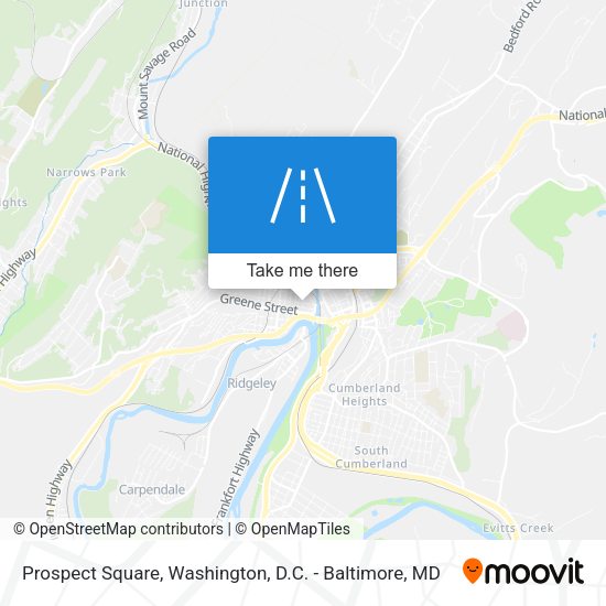 Mapa de Prospect Square