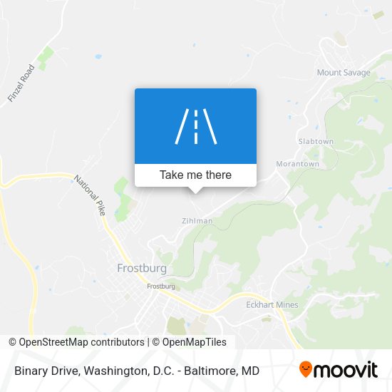 Binary Drive map