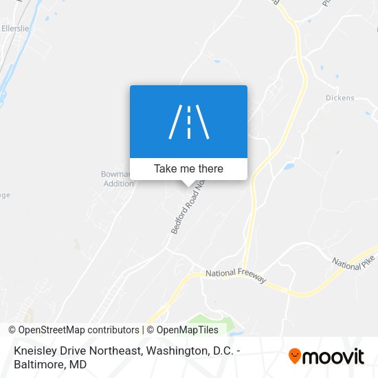 Mapa de Kneisley Drive Northeast