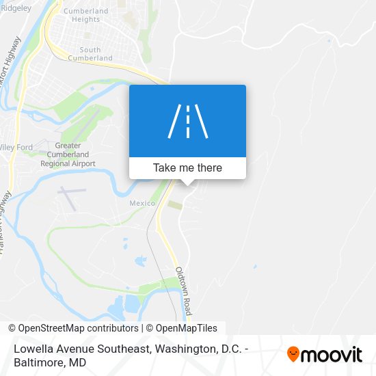 Mapa de Lowella Avenue Southeast