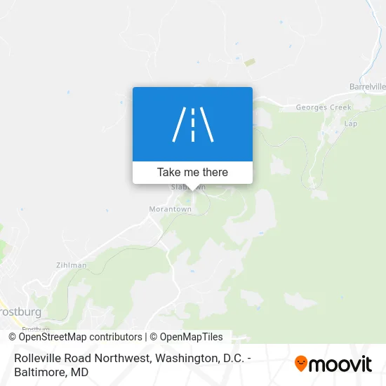 Rolleville Road Northwest map