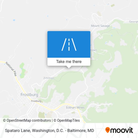 Mapa de Spataro Lane