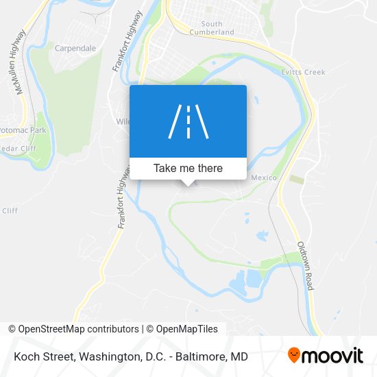 Mapa de Koch Street