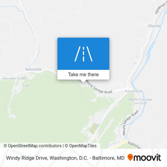 Windy Ridge Drive map